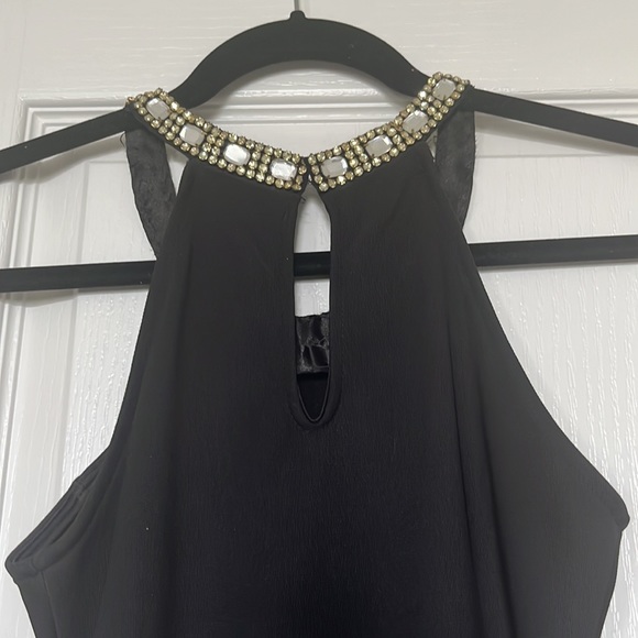 Black Halter Dress - Picture 5 of 6